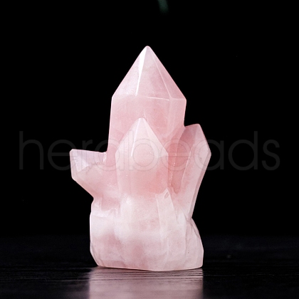 Natural Rose Quartz Pillar Display Decoration PW-WG29CBB-03-1
