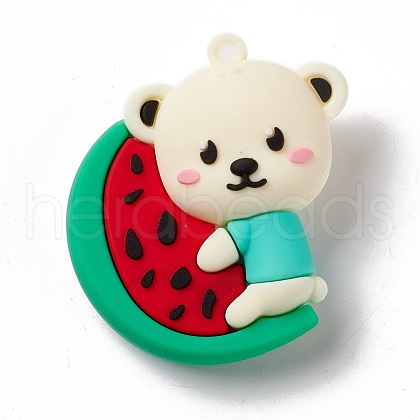 PVC Plastic Pendants KY-G017-D04-1