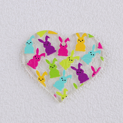 Easter Theme Acrylic Pendants OACR-S003-07B-1