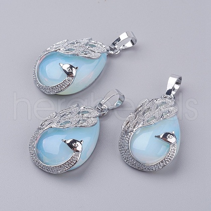 Opalite Pendants X-G-E442-04Y-1