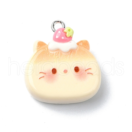 Resin Pendants RESI-I058-04M-1