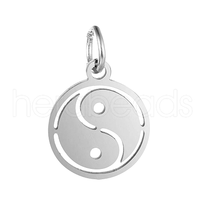 Anti-Tarnish 304 Stainless Steel Pendants PW-WGF5384-01-1