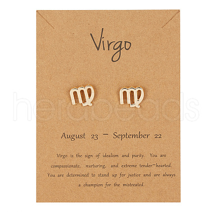 Alloy Stud Earrings WG604A7-08-1