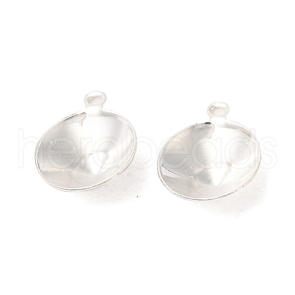 Ion Plating(IP) 304 Stainless Steel Pendant Pointed Back Rhinestone Settings STAS-U025-05B-S-1