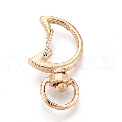 Alloy Swivel Snap Hook Clasps PALLOY-T090-78KCG-1