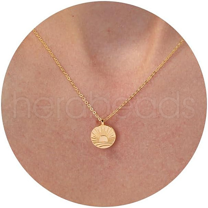Brass Pendant Necklaces for Women FS-WG86CE9-05-1