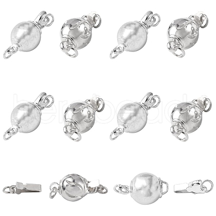 CHGCRAFT 12 Sets 2 Styles Brass Box Clasps KK-CA0003-44-1