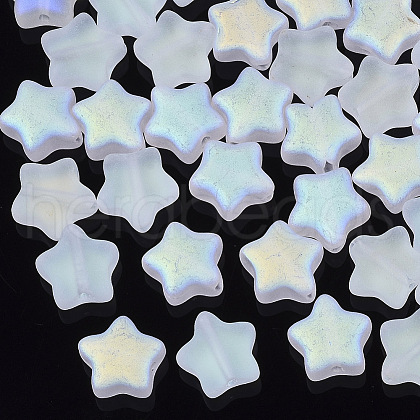 Electroplate Glass Beads X1-GLAA-N035-01-C01-1
