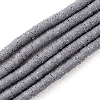 Handmade Polymer Clay Beads Strands CLAY-R089-4mm-Q062-1