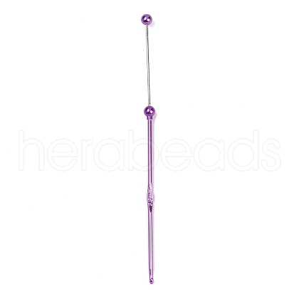 DIY Alloy Beadable Crochet Hooks AJEW-A064-02B-1