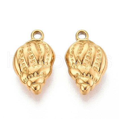 304 Stainless Steel Pendants STAS-N111-13G-1