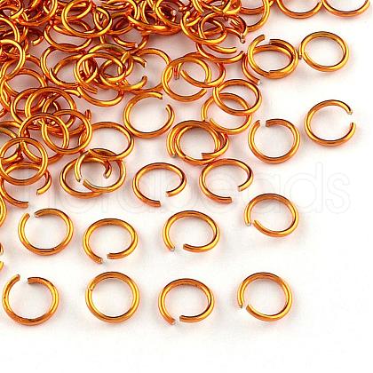 Aluminum Wire Open Jump Rings X-ALUM-R005-0.8x6-17-1
