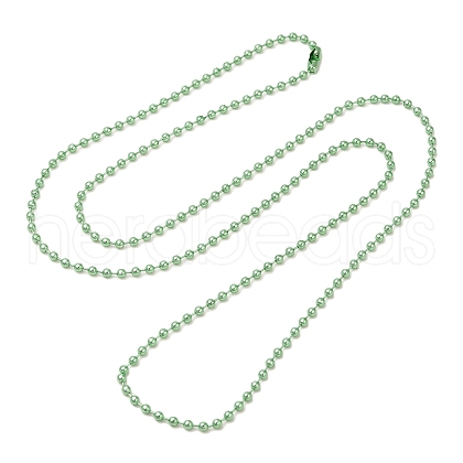 Iron Ball Bead Chains CH-E002-2.4mm-Y09A-1