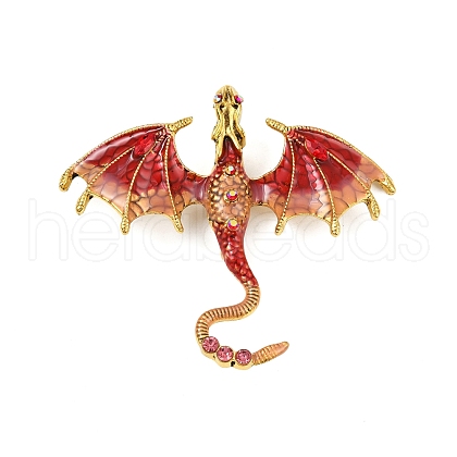 Dragon Enamel Pins JEWB-K018-17AG-03-1