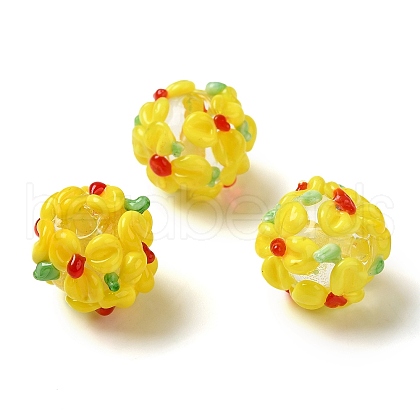 Handmade Lampwork Beads LAMP-B025-03A-07-1