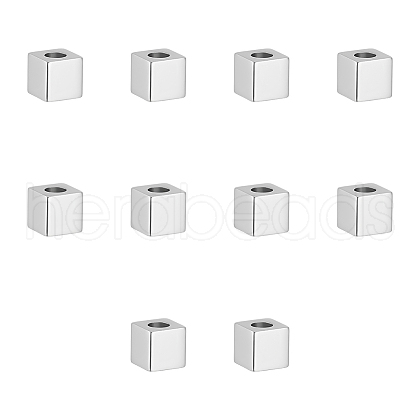 Unicraftale 10Pcs 304 Stainless Steel Beads FIND-UN0003-90-1