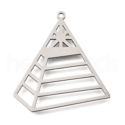 304 Stainless Steel Pendants STAS-S176-05P-1