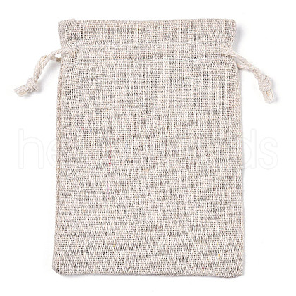 Cotton Cloth Packing Pouches Drawstring Bags ABAG-R011-10X14-01-1