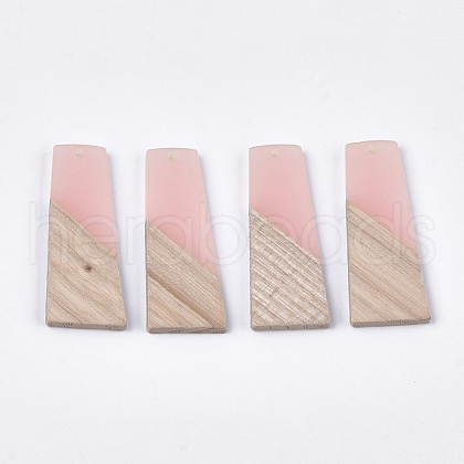 Resin & Walnut Wood Pendants RESI-S358-83D-1