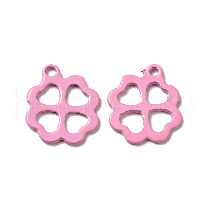 Spray Painted 201 Stainless Steel Charms STAS-G304-24C-1