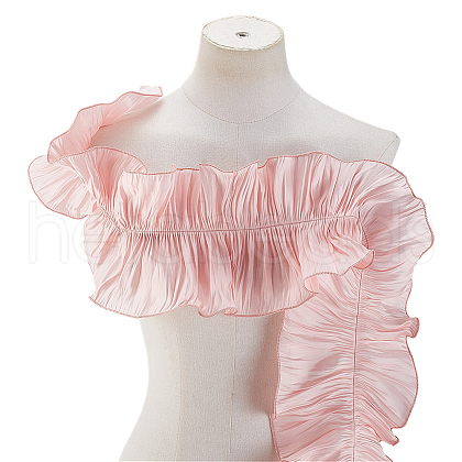 Polyester Ruffled Ribbon DIY-WH0632-77A-1
