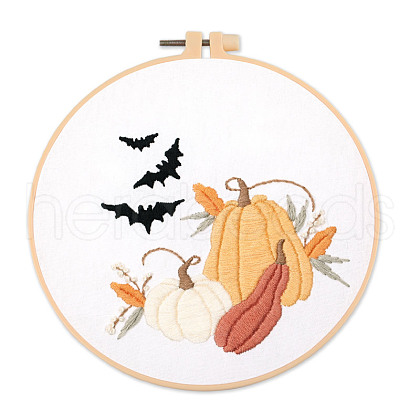 DIY Halloween Theme Embroidery Kits SENE-PW0009-09B-1