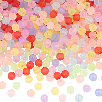 SOFPLATE Transparent Acrylic Ball Beads FACR-SP0001-02B-1