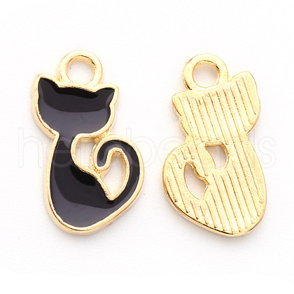 Alloy Enamel Charms ENAM-S121-032D-1