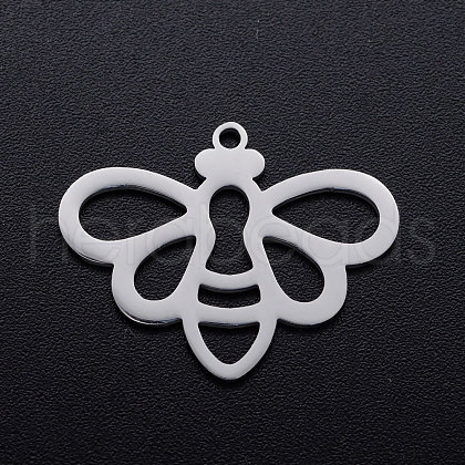 Tarnish Resistant 201 Stainless Steel Pendants STAS-T046-JN262-1-1