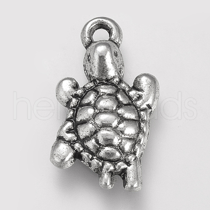 Tibetan Style Alloy Pendants TIBE-S310-009AS-LF-1