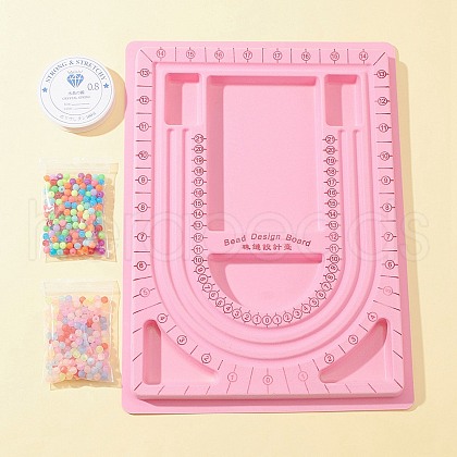 DIY Stretch Bracelet Making Kit DIY-FS0004-46-1