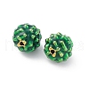 304 Stainless Steel Enamel Beads STAS-B085-18G-2
