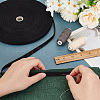 50 Yards Cotton Ribbon OCOR-WH0101-22B-3