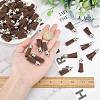 SUNNYCLUE 100Pcs Faux Suede Tassel Pendant Decorations FIND-SC0002-29E-3