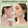 SUNNYCLUE 90Pcs 3 Colors Brass Leverback Earring Findings KK-SC0004-53-5