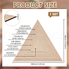 Poplar Wood Sheets & Rings DIY-WH0530-14-2