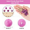 ARRICRAFT Natural Charoite Round Beads Strands G-AR0003-31-2