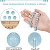  2 Strands Natural Blue Quartz Beads Strands G-NB0005-24B-3