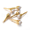 Natural Cultured Freshwater Pearl Pendants PEAR-F011-60G-1