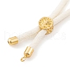 Nylon Cords Bracelet Makings Fit for Connector Charms AJEW-P116-01G-18-3