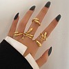 5Pcs Alloy Finger Rings WG529E5-05-1