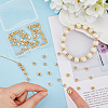 SUPERFINDINGS 100Pcs 5 Style Rack Plating Alloy Beads FIND-FH0005-49-3