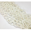 White Color Handmade Silk Cable Chains Loop X-EC-A001-41-2