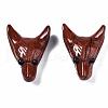 Natural Red Jasper Pendants G-R478-06A-03-5