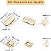 Unicraftale 32PCS 2 Style 304 Stainless Steel Box Clasps STAS-UN0025-06-6