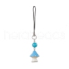 Opaque Resin Pendant Decorations HJEW-JM01712-3