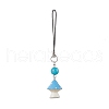 Opaque Resin Pendant Decorations HJEW-JM01712-3