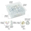40Pcs 9 Styles Acrylic Beads MACR-FS0001-66-5