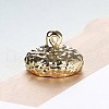 Alloy Pendant Cabochon Settings FIND-M048-01G-5
