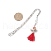 Alloy Hook Bookmarks AJEW-JK00366-02-3